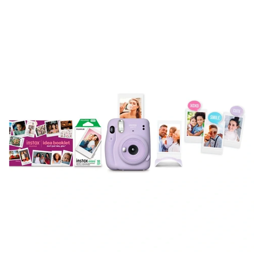 Fujifilm Instax Mini 11 Camera Bundle - Lilac Purple